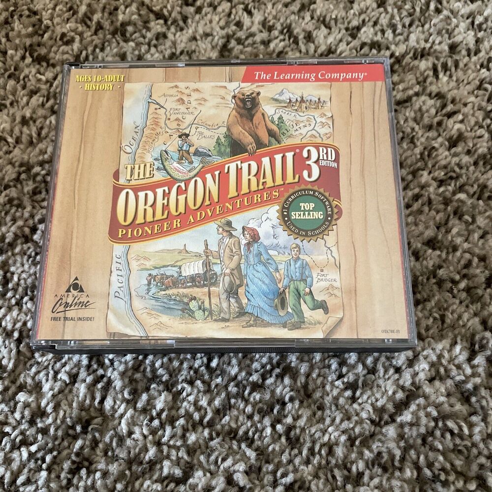 The Oregon Trail Pioneer Adventures 3rd Edition PC CD-ROM Game Learning Company